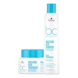 Kit Shampoo Y Tratamiento Schwarzkopf Moisture Kick 200 Ml                                                                                            