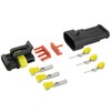 10 x Car Cable Connectors 3-Pin Quick Connector IP67 Waterproof