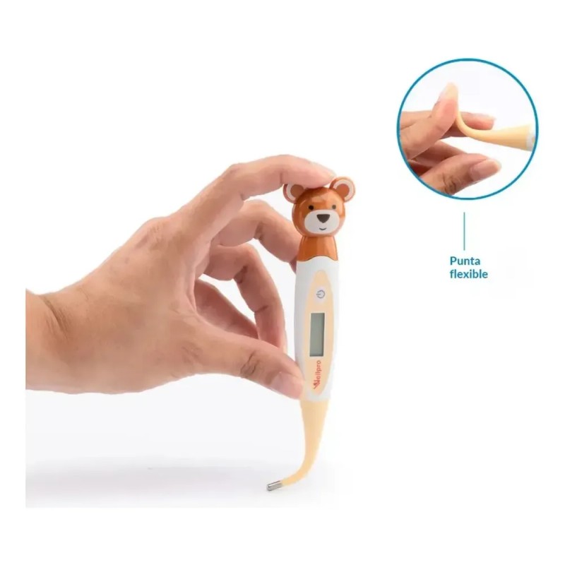 Termómetro Digital A Prueba De Agua Pediátrico Osito Wellpro Osito