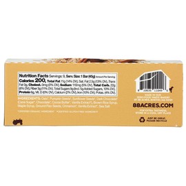 88 ACRES Oatmeal Chocolate Chip Seed & Oat Bar 9 Count, 1.6 OZ