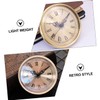ULTECHNOVO Antique Decor Wall Quartz Clock Silent Wall Clock for