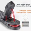 Height Increase Inserts for Women, 3 Layers Shoe Height Insoles