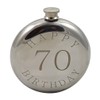 Happy 70th Birthday Flask Gift Set