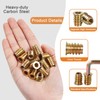 M6-1.0 x 15mm Threaded Insert for Wood Furniture Screw in