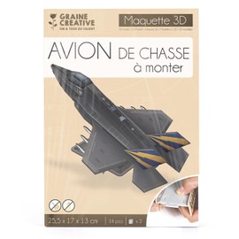 Graine Créative Model to Build - Fighter Plane