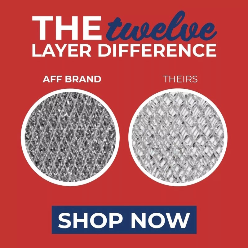 AIR FILTER FACTORY Compatible Broan Nutone AP5608402 Range Hood Aluminum