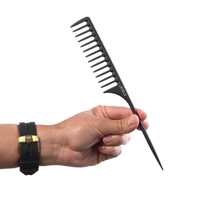 L3 Carbon Comb Set - Professional Salon and Barbershop Quality