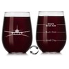 Or Something Wine Glass Mood Fill Lines Airplane Pilot Flight