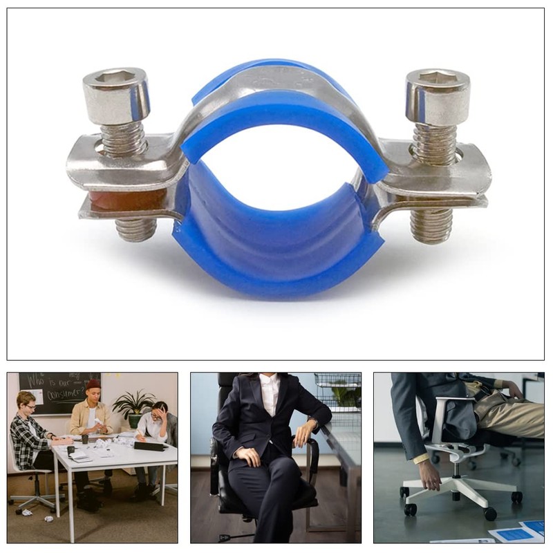 2 Pcs Fix Sinking Office Chair Clips Adjustable Height Office