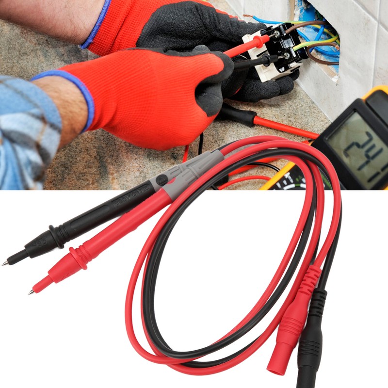 20Pcs UA2027A 600V Multimeter Test Leads Universal Clamp Meter Wire