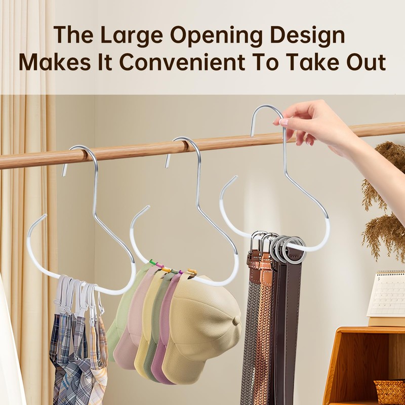Hat Hanger,Hat Storage for Baseball Caps,The Anti-Slip Design Keeps Hats,