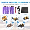 AMZZN 5PCS 3.7V 1000mAh Li-ion Battery with JST-2P Plug and