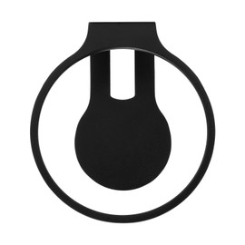 Ausla Lautsprecher -Wandhalterung, Aluminiumlegierhalter mit Einfacher Installation und Platzspardesign für HomePod -Lautsprecher (Black)