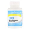 21st Century Calcium 600 75 comprimidos, buenos para huesos y dientes, sabor sin sabor