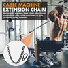 Anobeyi 23.6" Gym Fitness Cable Extension Chain, 304 Stainless Steel