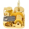Music Box Movement Golden Clockwork Music Box Windup Musical Mechanism