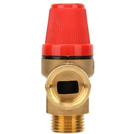 BE-TOOL Relief Valves 3/4 Inch Male Pressure Reducing Valve Brass Safety Valve for Water/Oil/Gas (6 Bar)