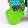 Infant Stroller Rattle Bell with Teether Mirror Cute Giraffe Plush