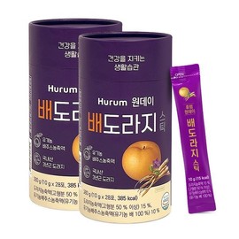 Hurum One Day Pear Doraj Stick (10g x 28 packets) x 2 sets / 휴럼 원데이배도라지스틱(10gx28포) x 2세트