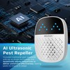 Advanced AI Ultrasonic Pest Repeller: Indoor Ultrasonic Repellent for Mouse,