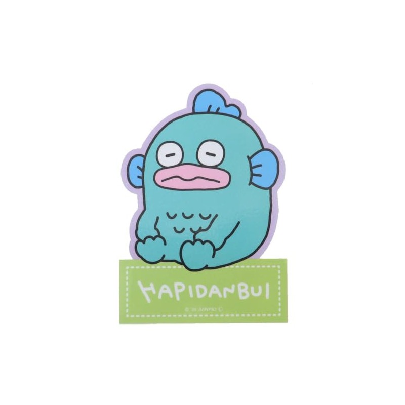 Nishimura Yuji x Hapidanbui [Die Cut Sticker] Character Sticker/Hangyodon Relax