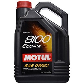 Motul 8100 Eco-lite 0W20 5L (Pack of 4)