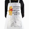 JTOUK Pooh Bear Kitchen Apron Cartoon Character Fans Gift Pooh