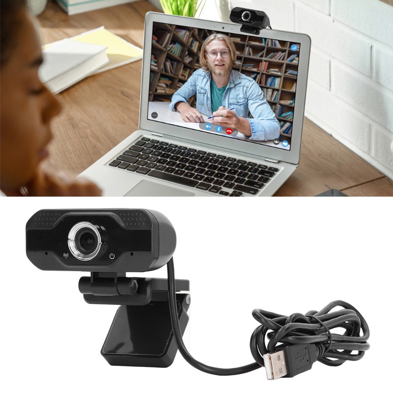 USB Web Camera with Microphone 1080P 30 Fps HD Webcam