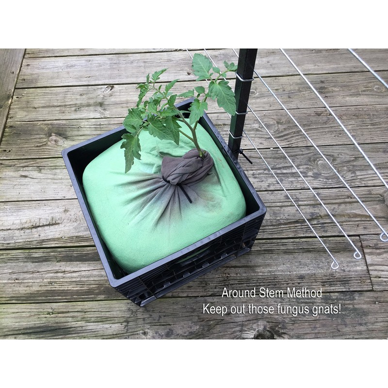 TipPot Stretch Grow Fabric 4 Pack Turns a Milk Crate