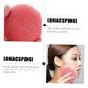 Baluue 6pcs Facial Sponges Reusable Konjac Exfoliating Sponge Puff for