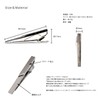 Tabarat Kts-003 Men's Tie Clip Cuff Set, Made in Japan,