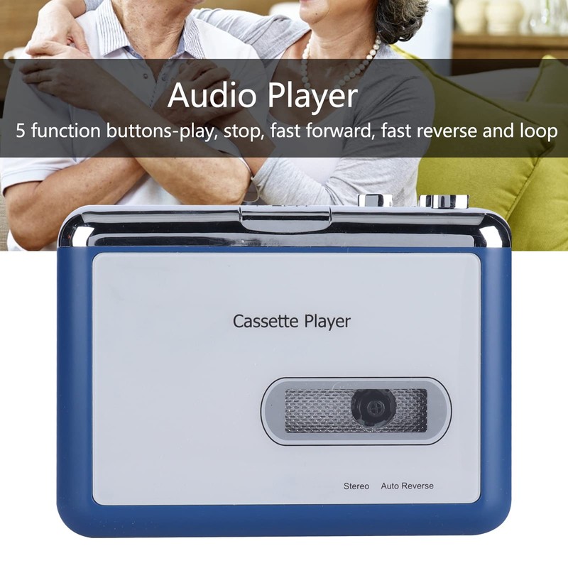 Wireless Cassette Player, Cassette Tape Conversion Player, Cassette MP3 Converter