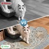 YOSEPATI Cat Litter Box Mat, Washable Kitty Litter Trapping Mat