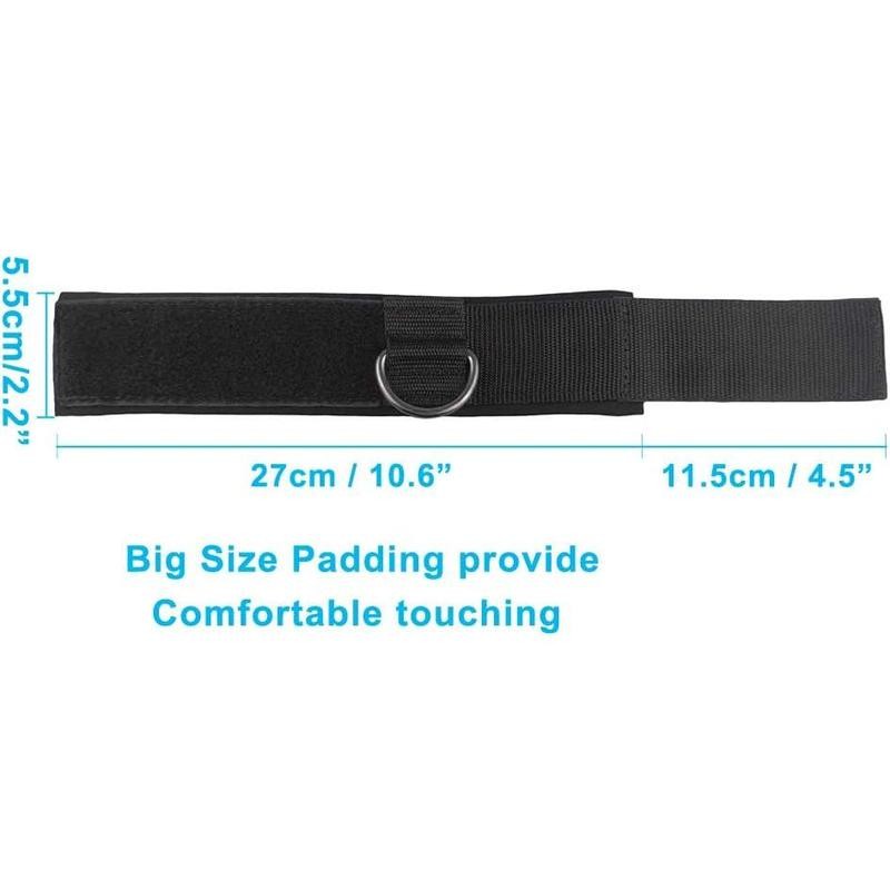 Padded Ankle Cable Straps for Cable Machine - Glute Leg