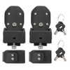 Car Hood Lock Latches Buckle Pins Catch with Key Fit