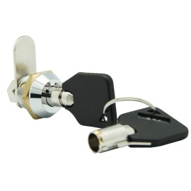 Lock Connection Tubular Micro Camlock 12mm Drawer lock & 2 Keys