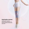 1 Pair Knee Brace Thickened Pads Breathable Mesh Silicone Spring