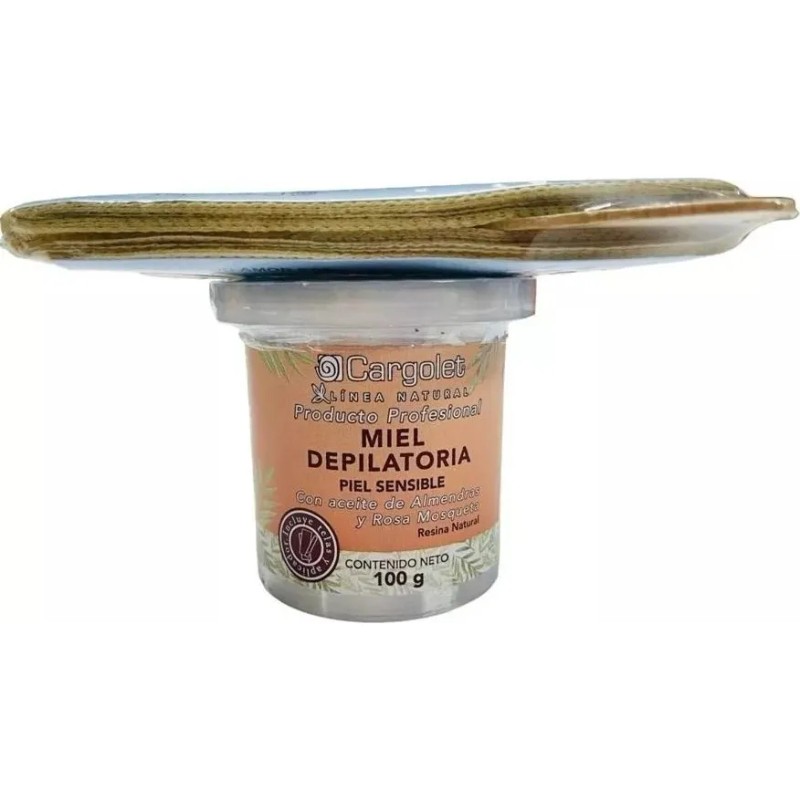 Crema Miel Depilatoria Piel Sensible Almendra Cargolet 100gr