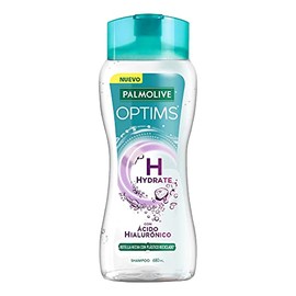 Palmolive Optims Shampoo Hydrate 680 ml. Fórmula con Ácido Hialurónico y Vital Keratina que Brinda Hidratación Intensiva a tu Cabello, Dejándolo Suave, Brillante y Manejable