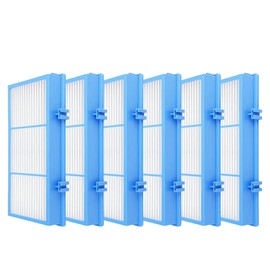 Replacement Filters for Holmes AER1 HEPA Type Total Air Filter Replacement Filters for HAPF30AT and HAP242-NUC, 6 HEPA Filters