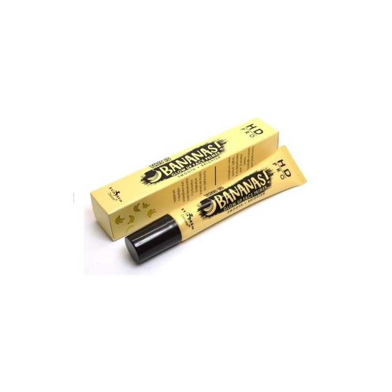Face Primer Prebase Facial Luminosa Bananas HD Pro Italia Deluxe