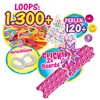 CRAZE loops Rainbow Studio - Loom Bands XXL Set with