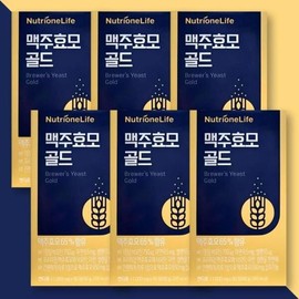 Nutrione Brewer's Yeast Gold Protein Biotin 90 tablets x 6 boxes (33306002) / 뉴트리원 맥주효모 골드 단백질 비오틴 90정 x 6박스 (33306002)