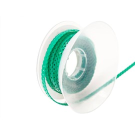 Orthodontic Dental Elastic Ultra Power Rubber Chains Multi-Colors Rubber Chains for Braces Power Dental Orthodontic (Green, Long)