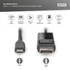 DIGITUS USB Type-C to DisplayPort Bidirectional Max. Resolution 8K @