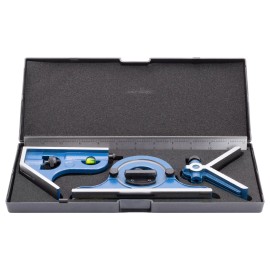 CME 12'' Combination Square 4R Graduation Blade Head Square/Center 4pcs/set #001-755