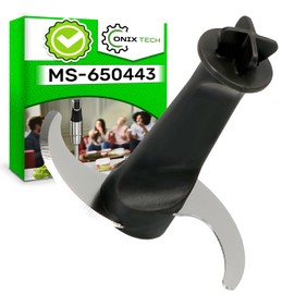 Blender Blade with Original Code MS-650443 for Moulinex for Tefal for Krups - Warranty 5 Years - Onix TECH