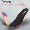 Kawasaki Sports Insoles，Breathable and Sweat-absorbing with Poron Shock-absorbing Cushioning for