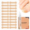 Tiras para uñas encarnadas, 60 unidades. Parche corrector de uñas