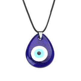 Oilmal Necklace, Lucky Blue Eye Necklace for Evil Eye Pendant Necklace Turkish for Evil Eye for Protection and Blessing for Men Women A